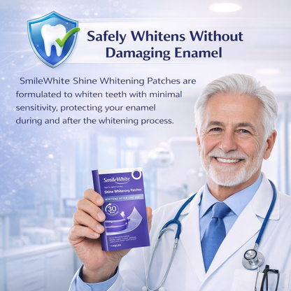 SmileWhite Purple Whitening Strips – Brighter Teeth in Minutes